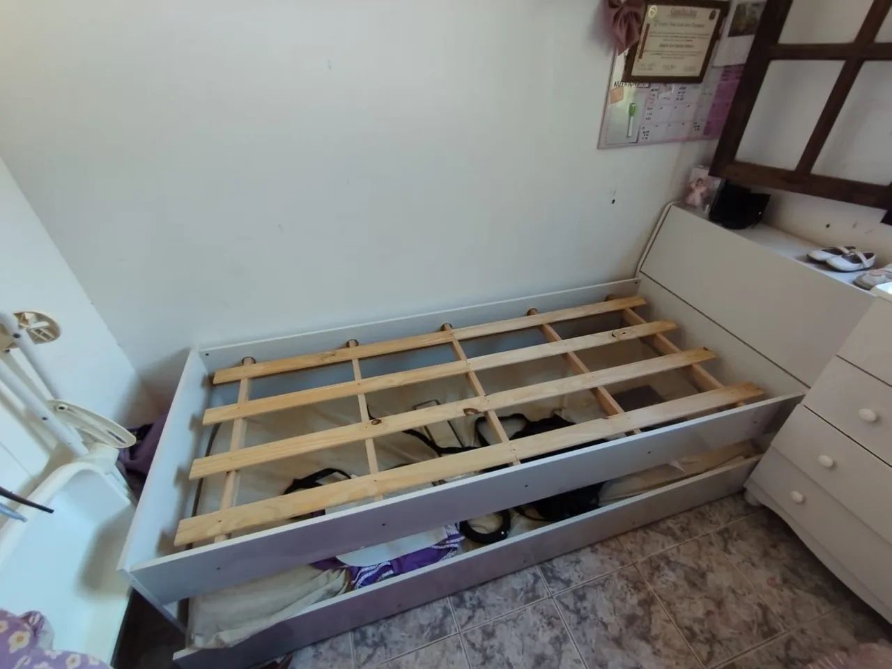 Cama solteiro bicama baú - Foto 5