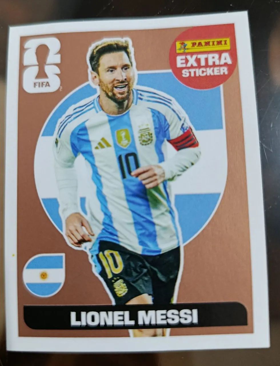 FIGURINHA LEGEND BRONZE LIONEL MESSI  