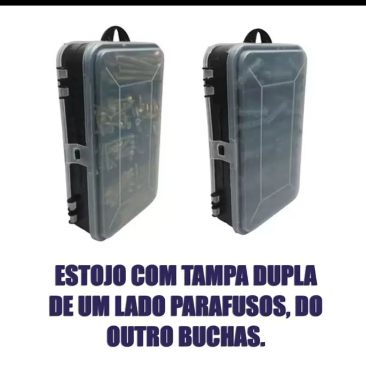 Caixa com parafusos64962182486531121