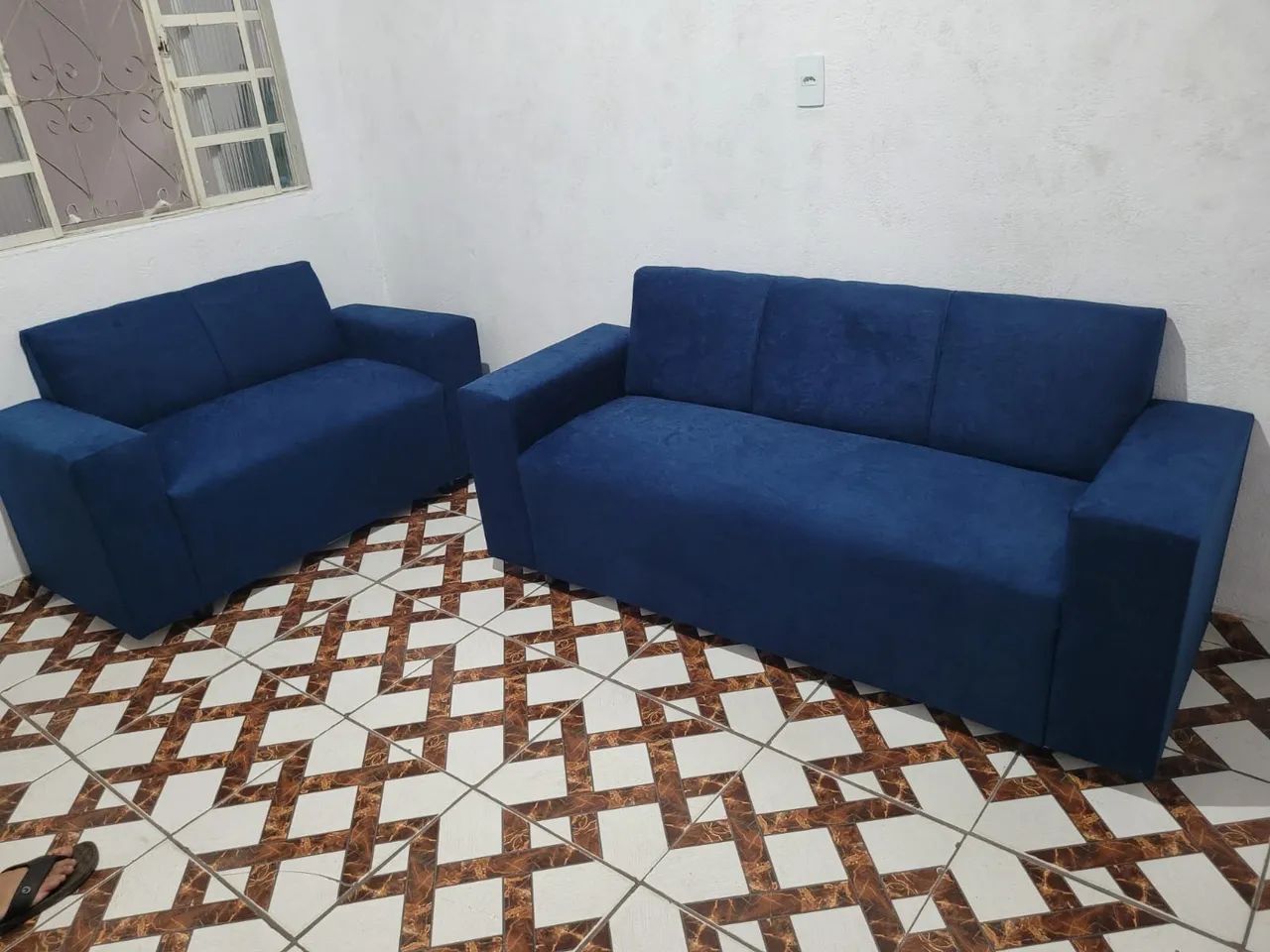Lindo JOGO DE SOFÁ 2 E 3 LUGARES só R$ 690 de fábrica e pagamento na entrega  - Foto 4