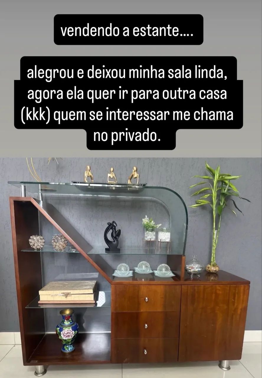 ESTANTE ESTILO BARZINHO 