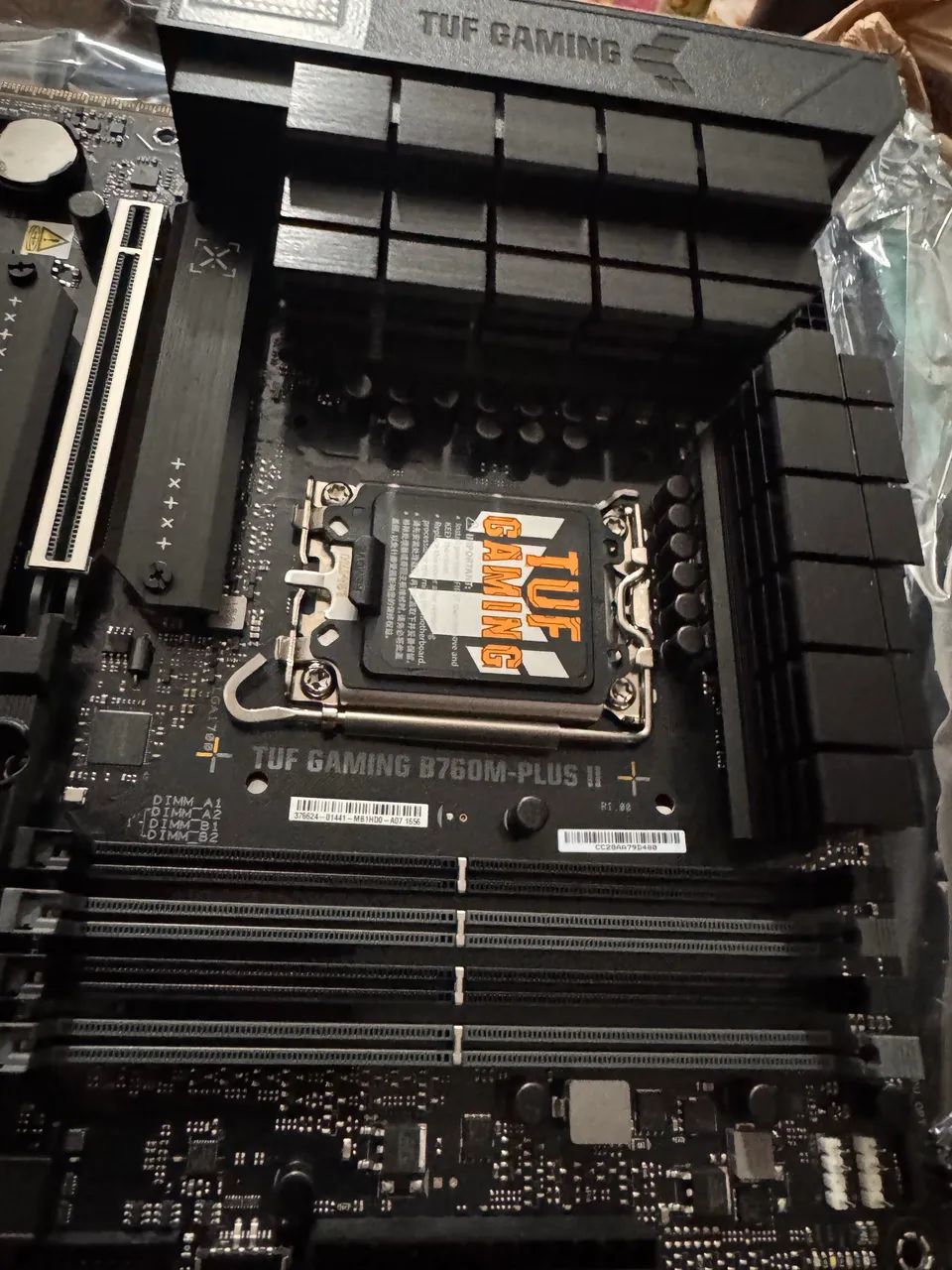 Placa Mãe Asus Tuf Gaming B760m-plus li, B760, Matx, Ddr5 - Foto 3