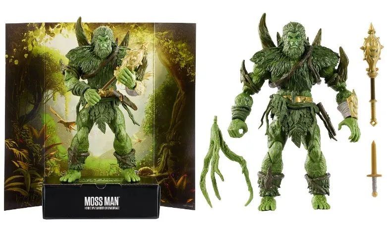 Masters Of The Universe Moss Man Mattel Creations Lacrado com a