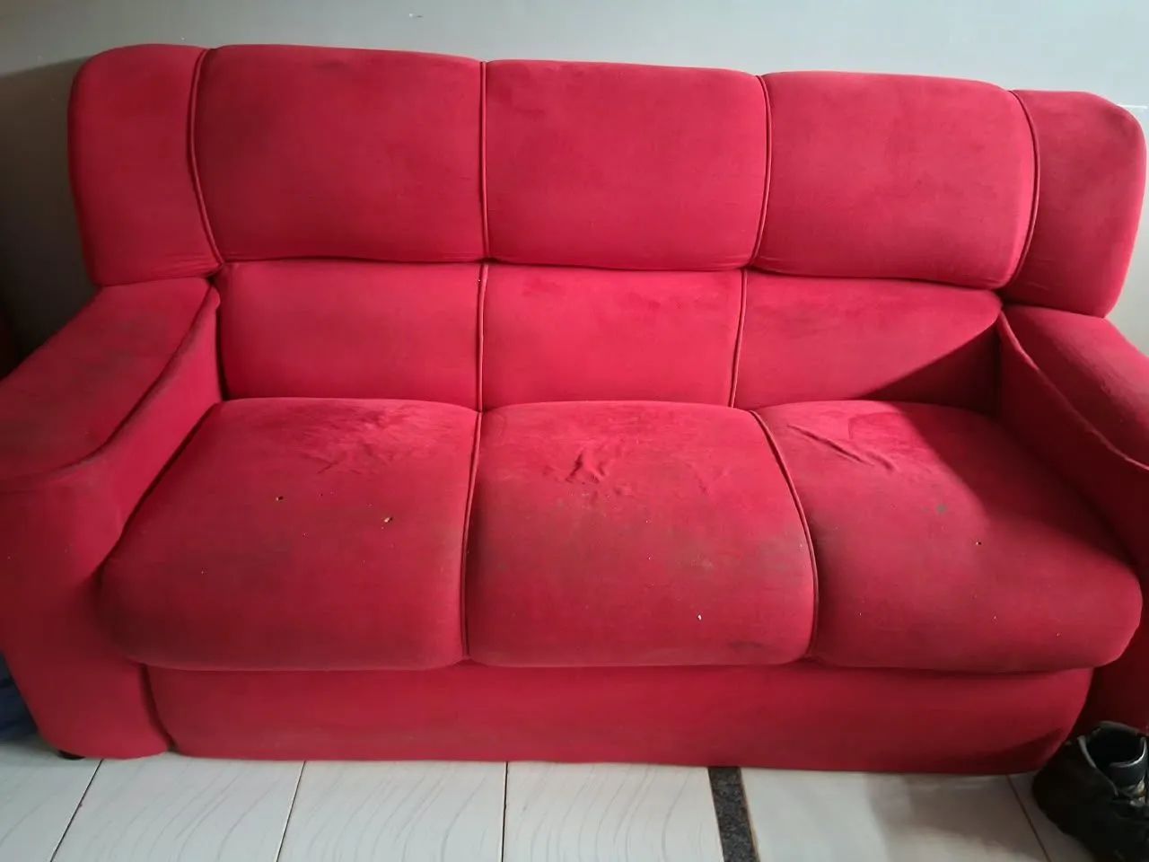 Sofá vermelho - Foto 5