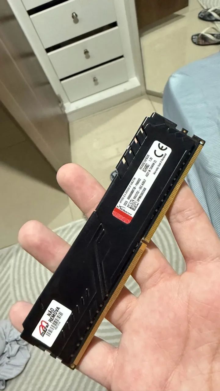 MEMÓRIA RAM DDR4 HyperX Fury 2x8GB  - Foto 2