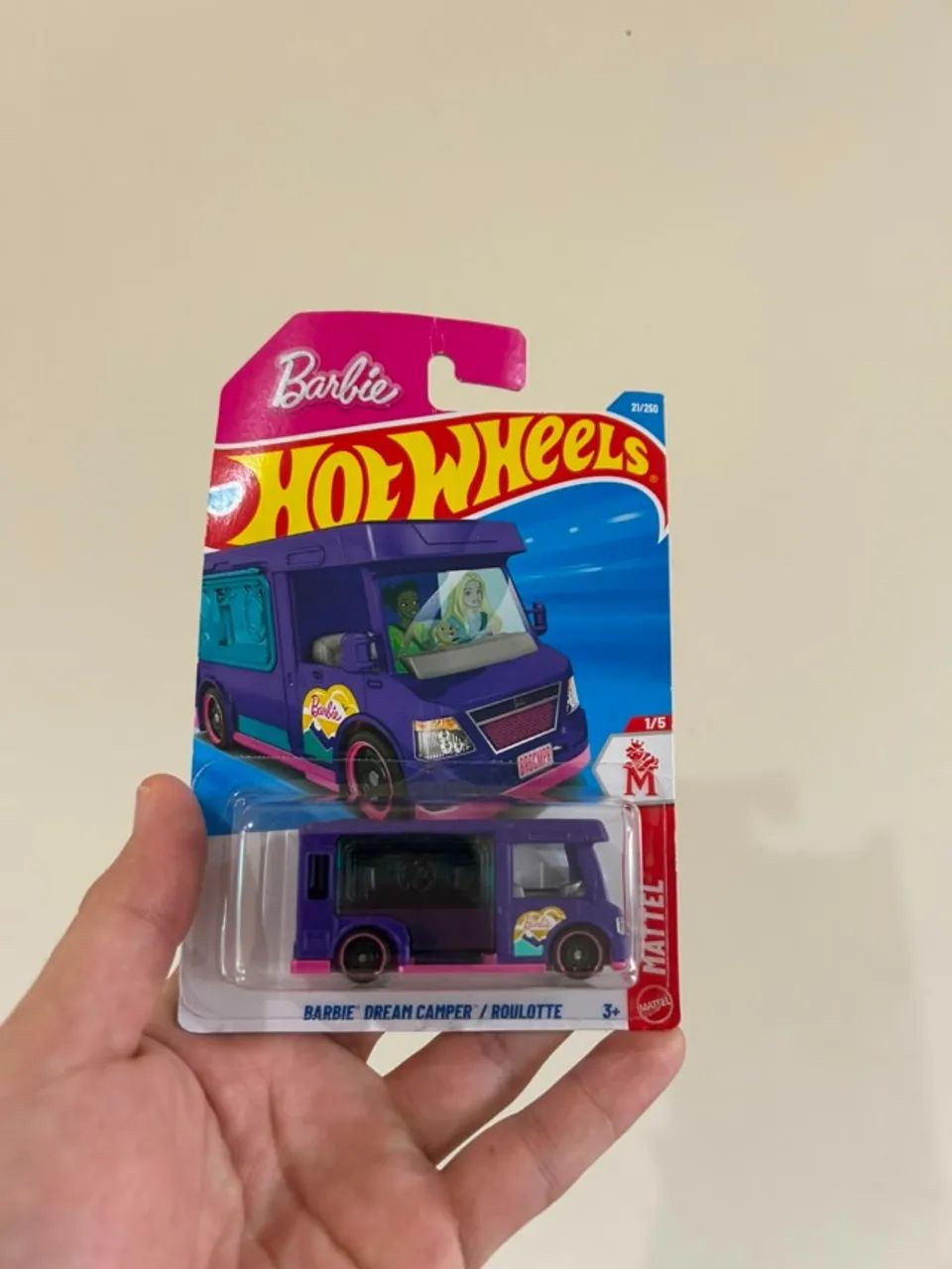 Hot Wheels Barbie Dream Camper / Roulotte | 1:64 - Roxa - Foto 2
