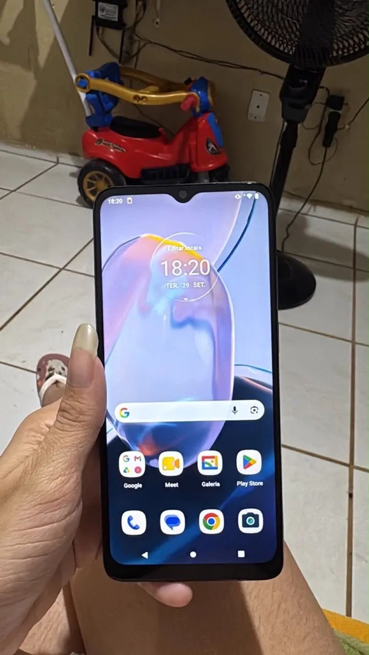 Vendo celular moto e 22 128g - Foto 2
