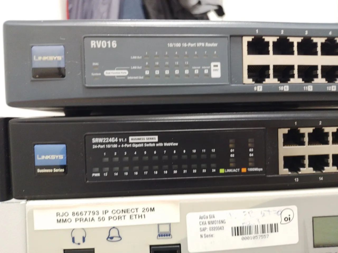 Equipamentos para telefonia e Internet com um rack - Foto 5