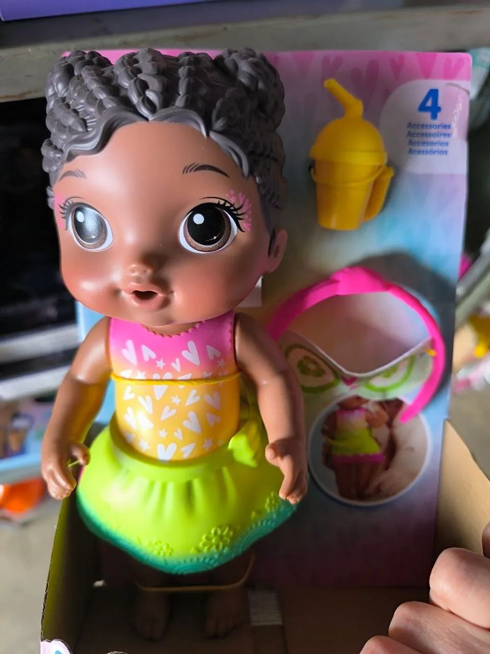 Boneca Baby Alive dia no spa