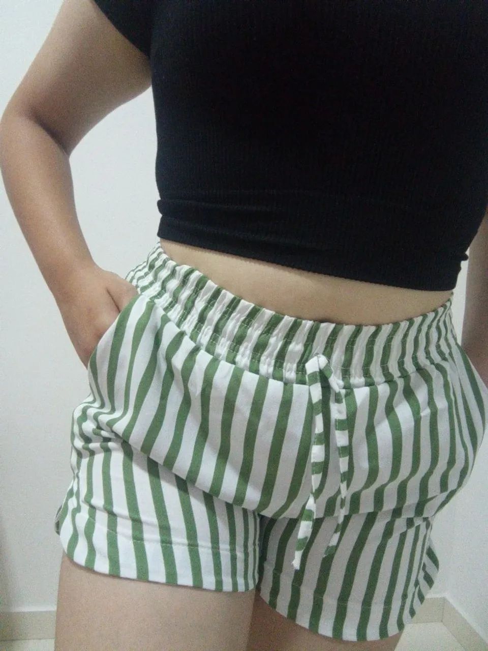 Shorts listrado - Foto 3