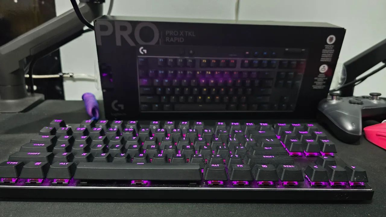 TECLADO MAGNÉTICO LOGITECH G PRO X TKL RAPID - Foto 2
