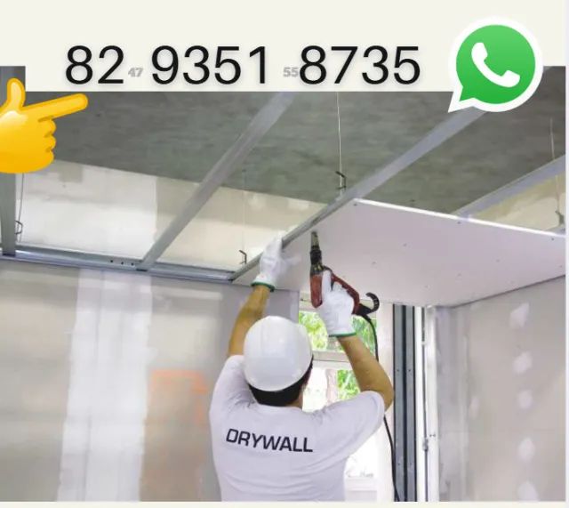 Forro de Gesso Forro drywall e parede e divisoria - Foto 2