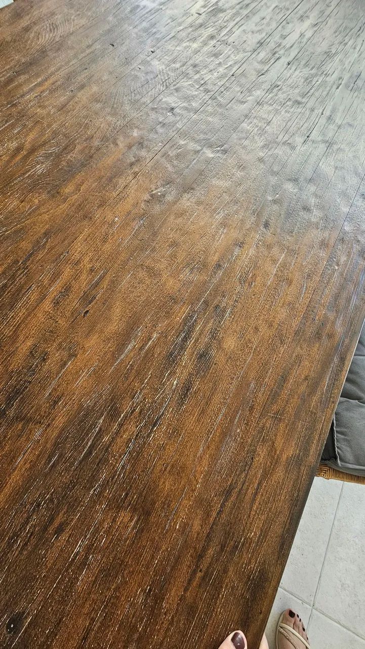 Mesa de madeira maciça - Foto 2