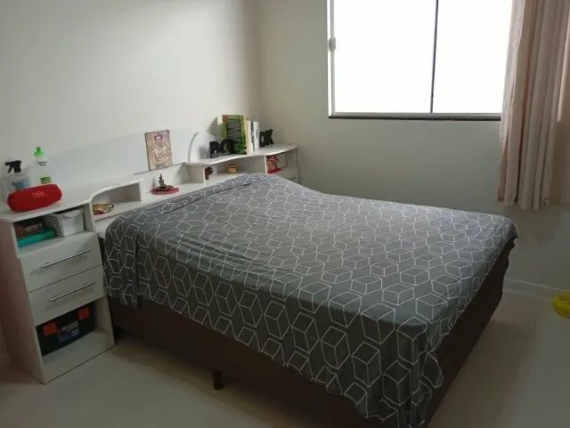 Cama box casal+cabeceira usadas 