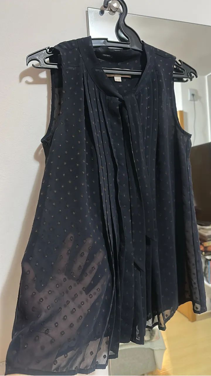 Blusa com transparência  - Foto 4