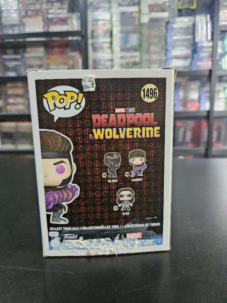 FUNKO POP Gambit Deadpool & Wolverine #1496 Original - Foto 5