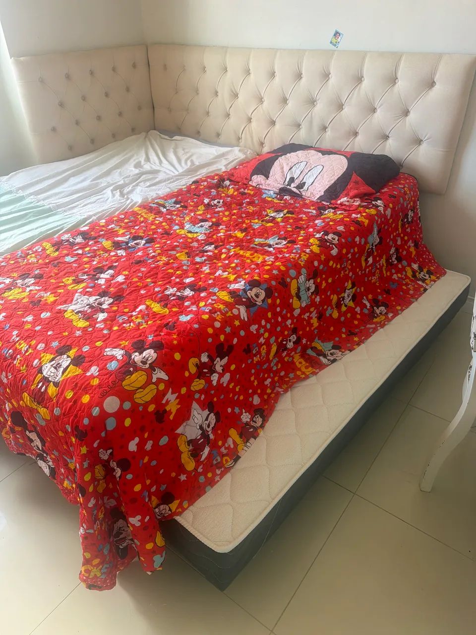 Cama nova bi Box solteiro 