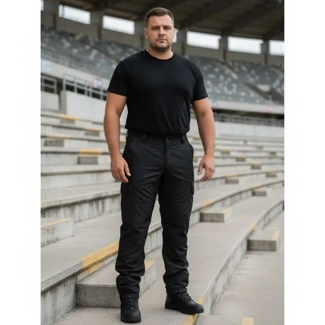 Calça Operacional 6 Bolsos em Poly Rip Stop