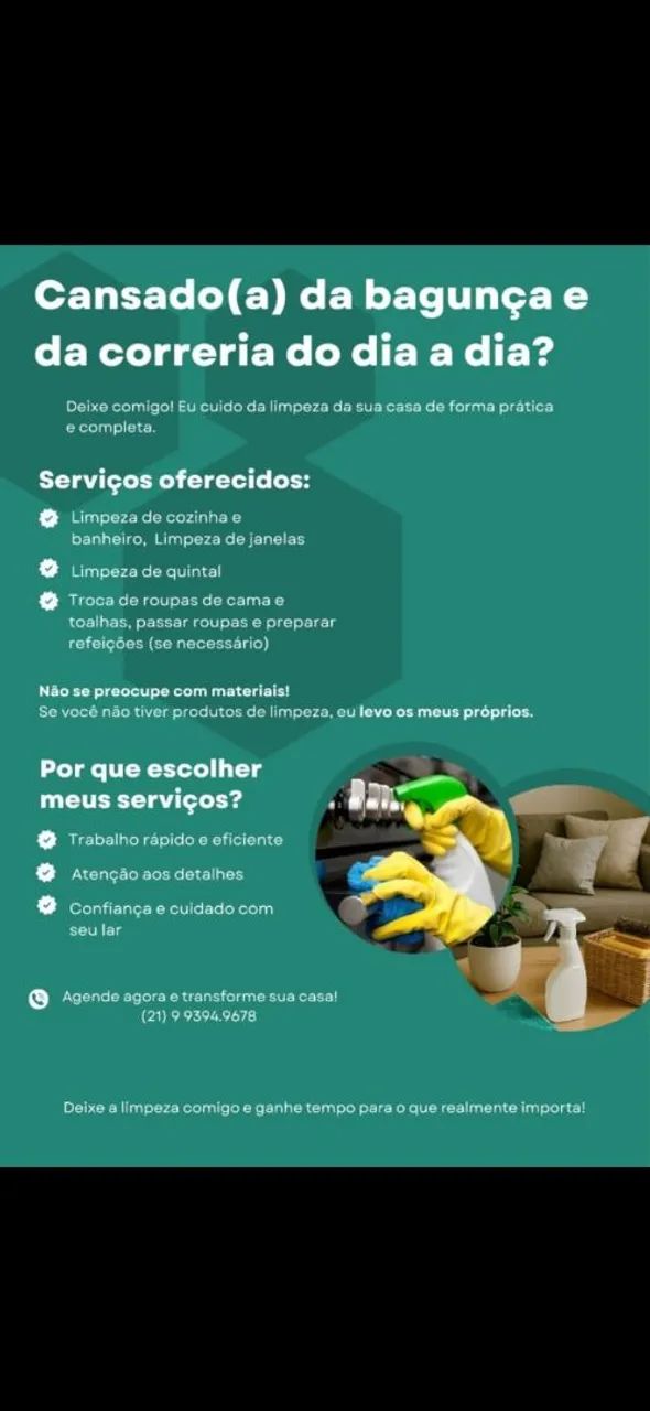 Faxineira/Diarista  - Foto 2