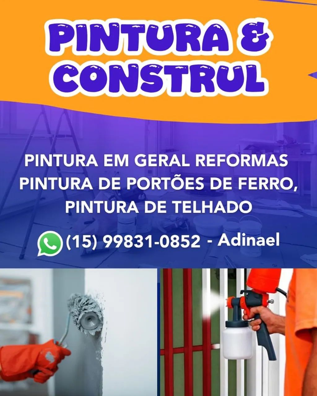 Pintura, reforma,e construção civil  - Foto 2