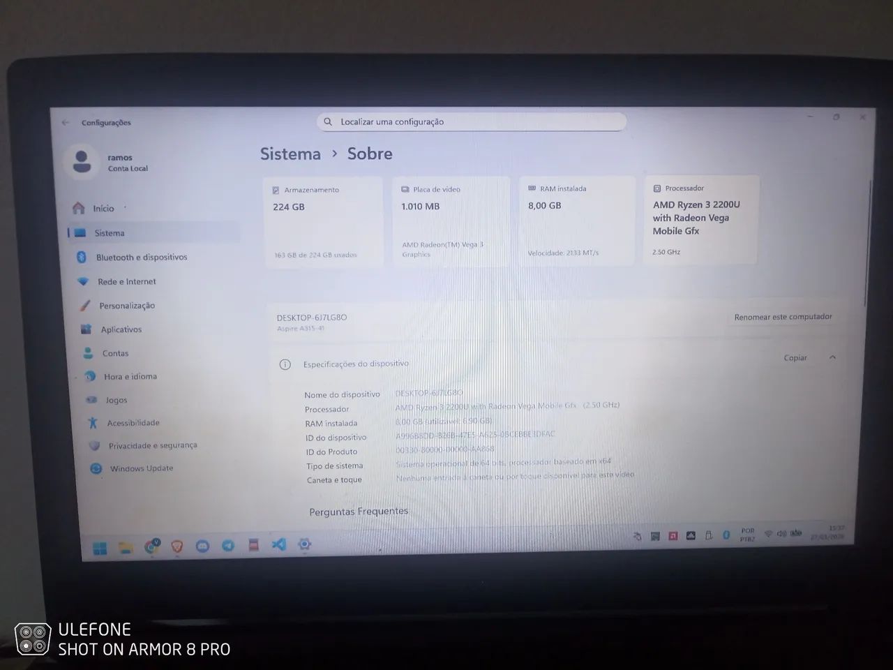 Notebook Acer aspire 3 - Foto 4