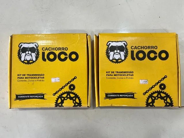 KIT DE TRANSMISSAO PARA MOTO 60,00 - Peças para motos - Luz, São