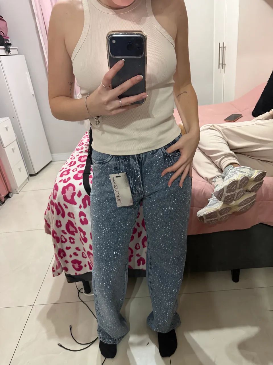 Calça brilho  - Foto 4