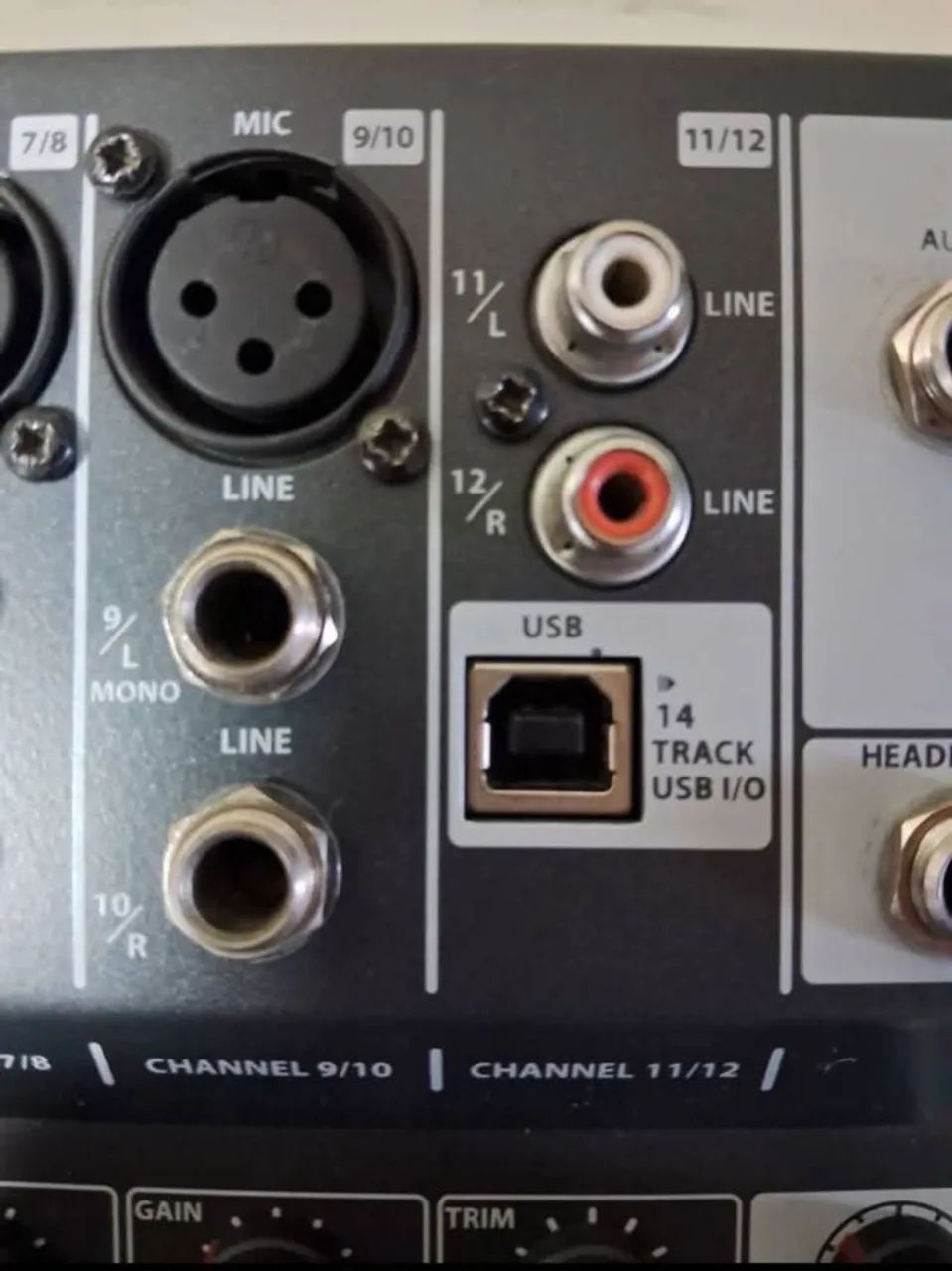 Mesa de som interface Soundcraft 12mtk - Foto 3