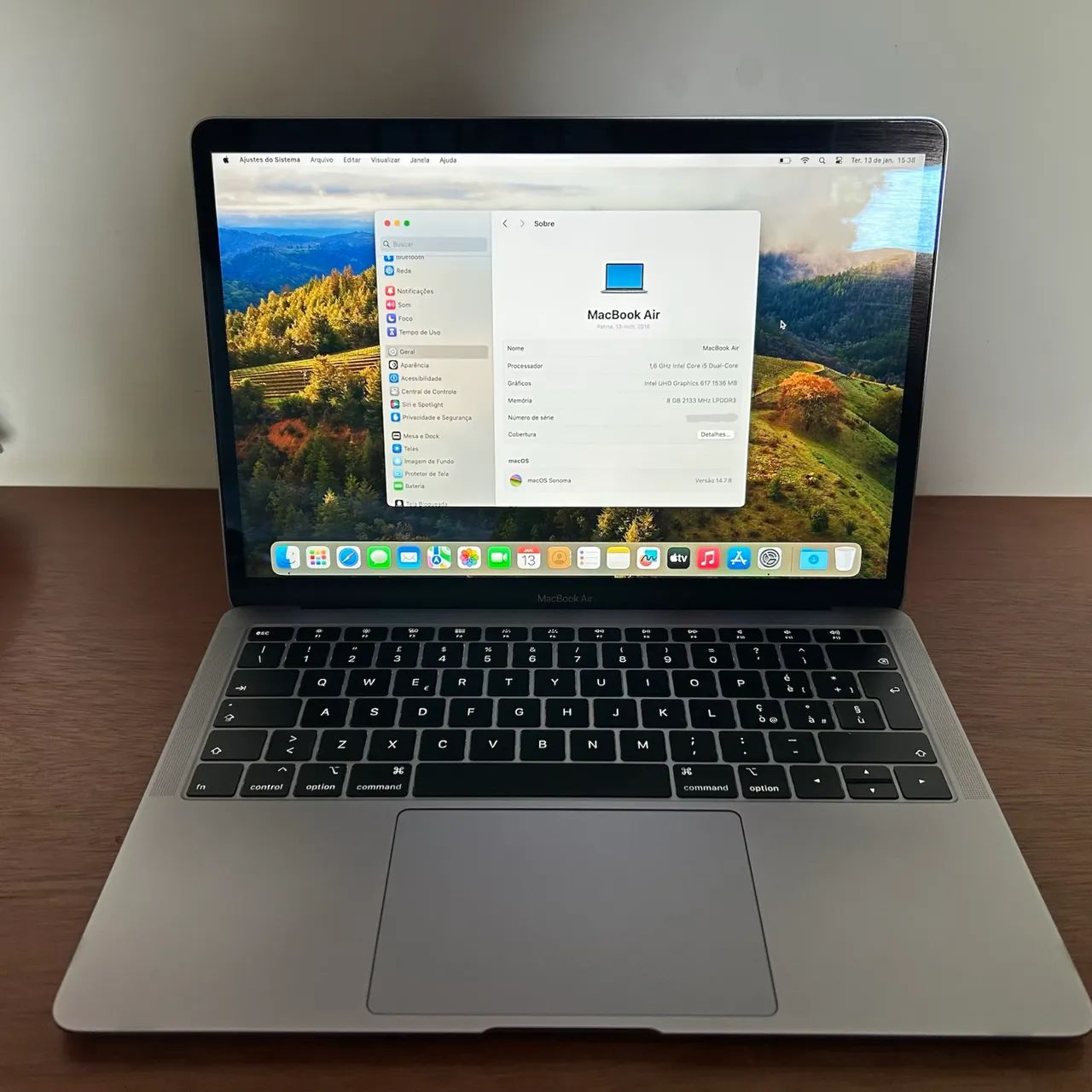 MacBook Air Retina 13 Polegadas 2018 Intel Core i5 - Notebooks