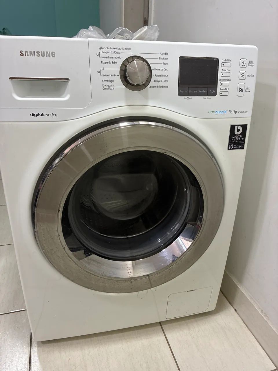 Máquina de lavar Samsung 
