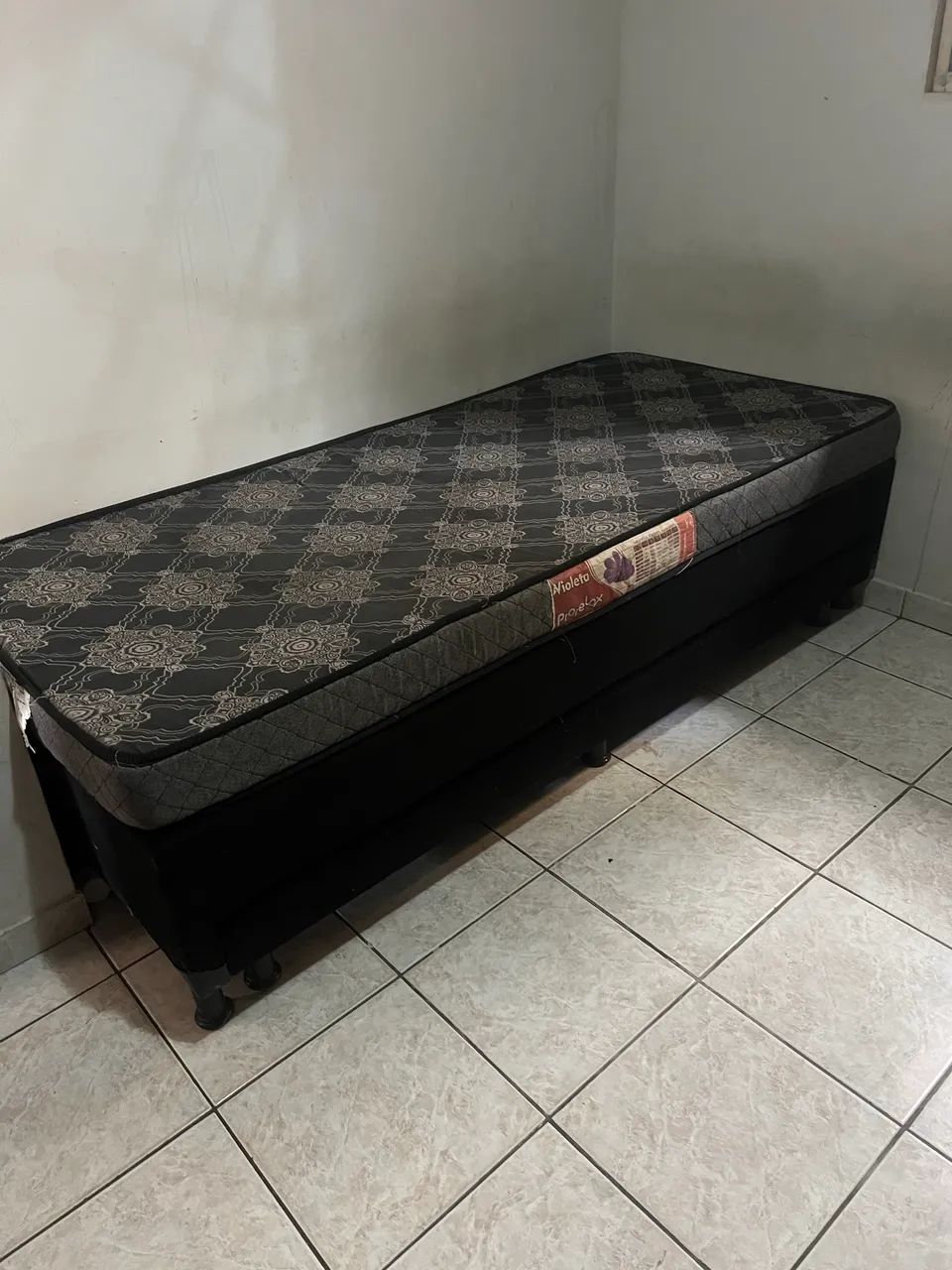Cama box solteiro com auxiliar + colchão de cima - Foto 2