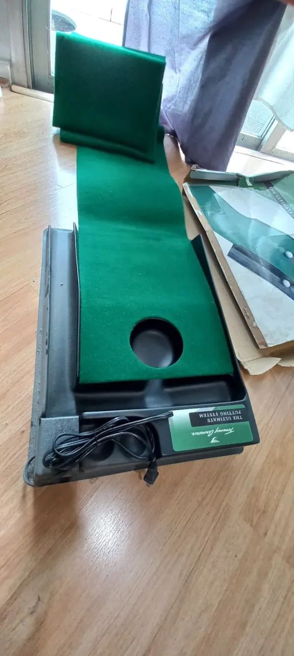 Kit de Golfe caseiro - bolas e gramado - Foto 2