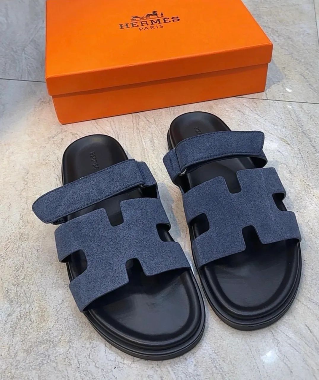 Chinelo Hermes lançamento pronta entrega  - Foto 4
