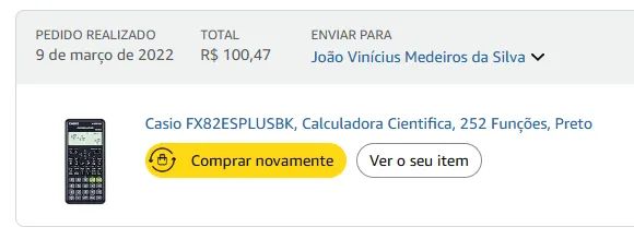 Calculadora Científica Casio FX-82ES PLUS 2nd Edition - 252 Funções (Original) - Foto 3