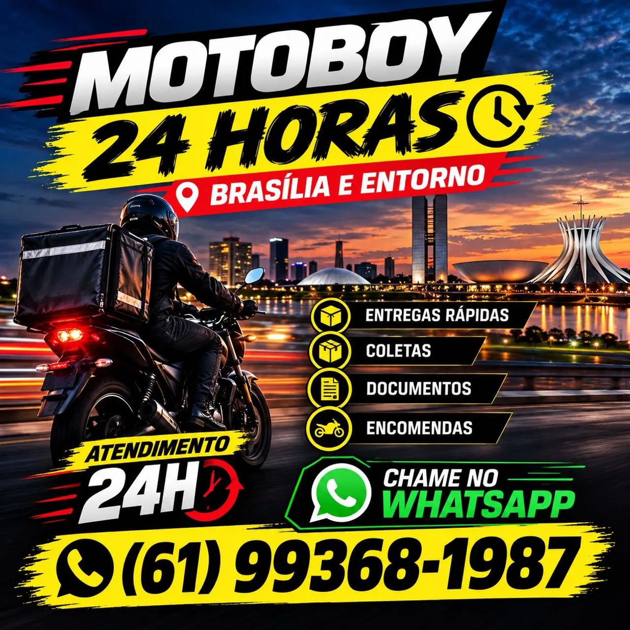 Motoboy ativo 
