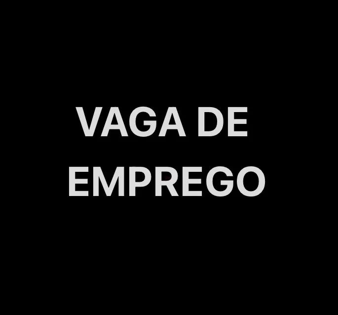 VAGA PARA ATENDIMENTO 