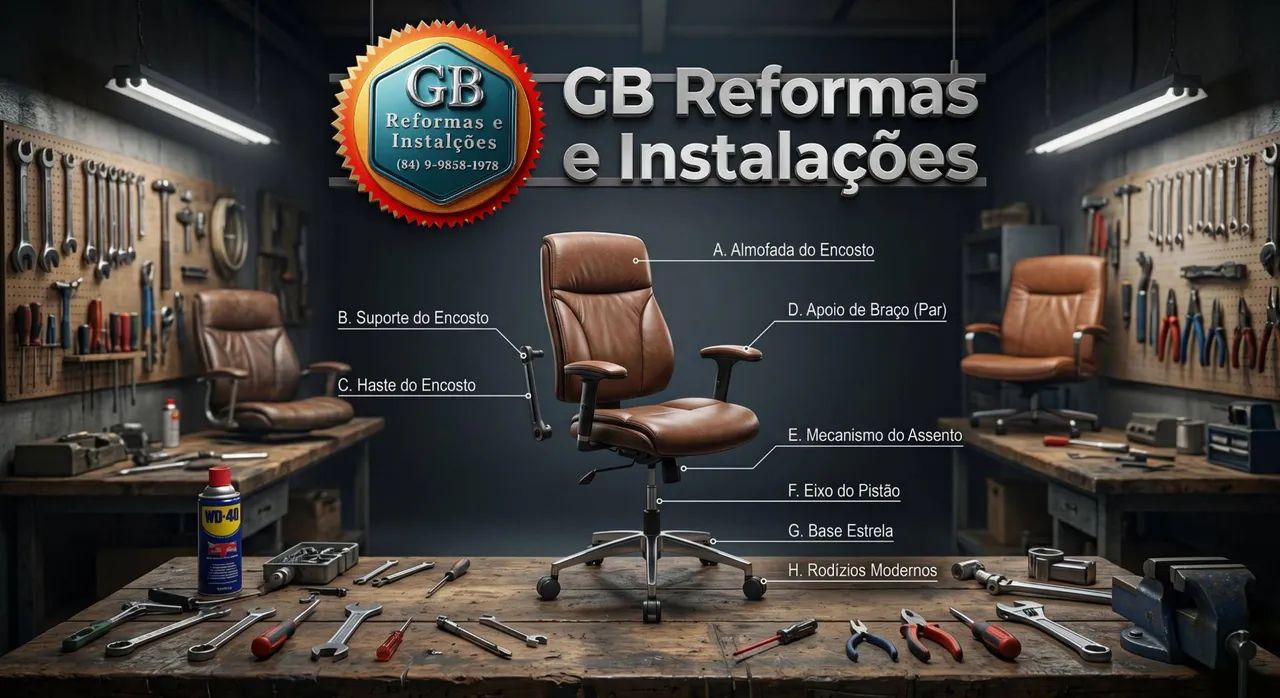 Conserto e Manutenção de Cadeiras  - Foto 4