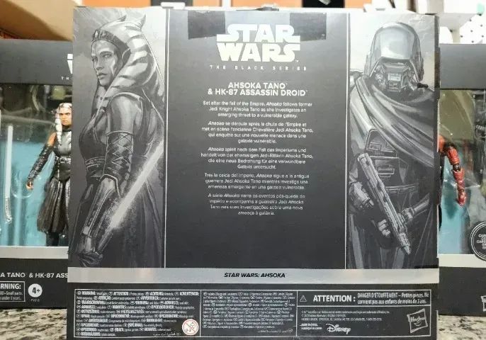 Figuras De Ação Star Wars Ahsoka Tano E Droid Hk-87 - Foto 5