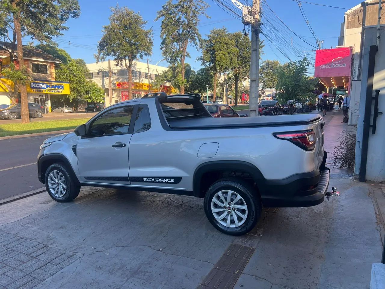 Fiat Strada Endurance 1.4 Flex 8V CS Plus 2022 - Foto 4