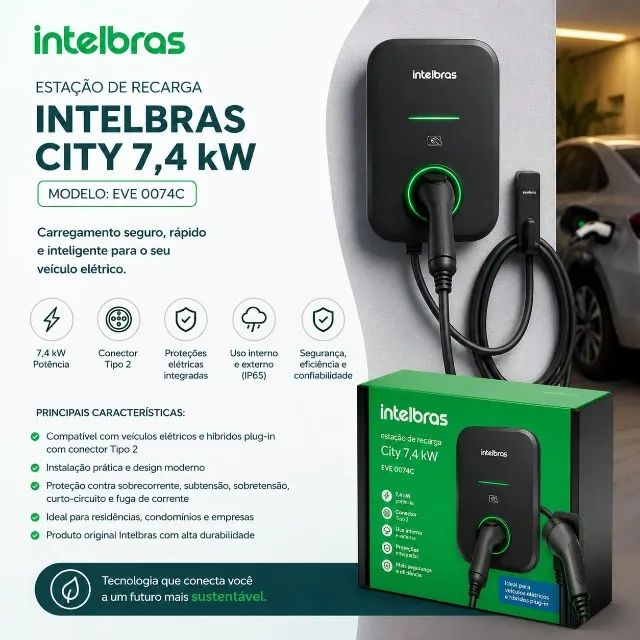 Wallbox INTELBRAS CITY 7,4 KW - Foto 3