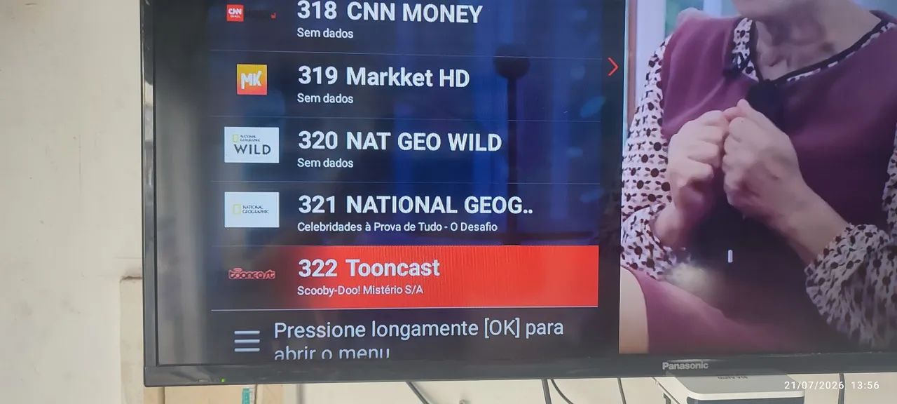 Tv Panasonic 39 polegadas bem conservada!!!  - Foto 2