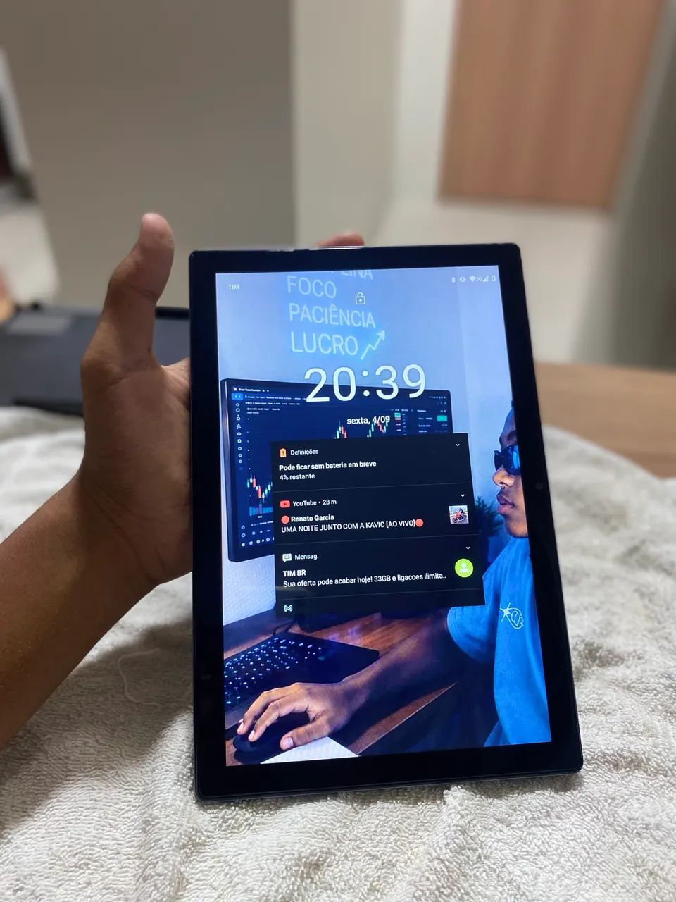 Tablet Techino 128GB + Capa e Teclado Bluetooth | Seminovo - Foto 2