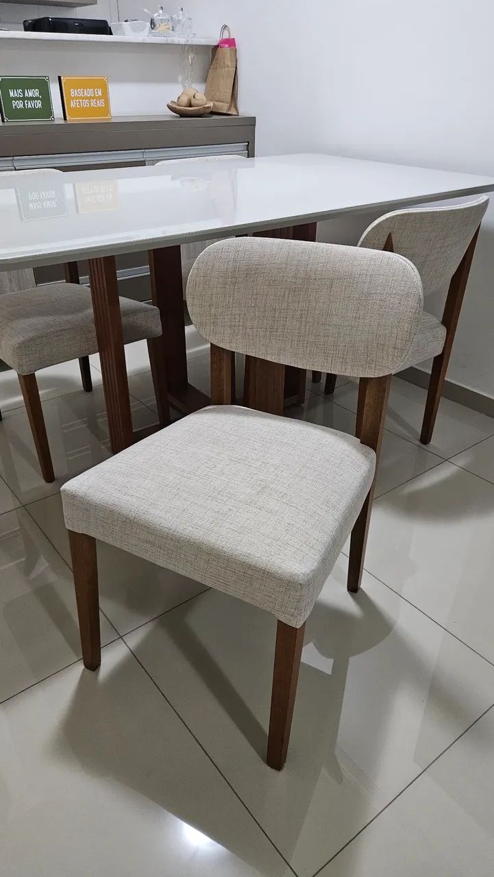 Mesa com 4 cadeiras - Foto 3