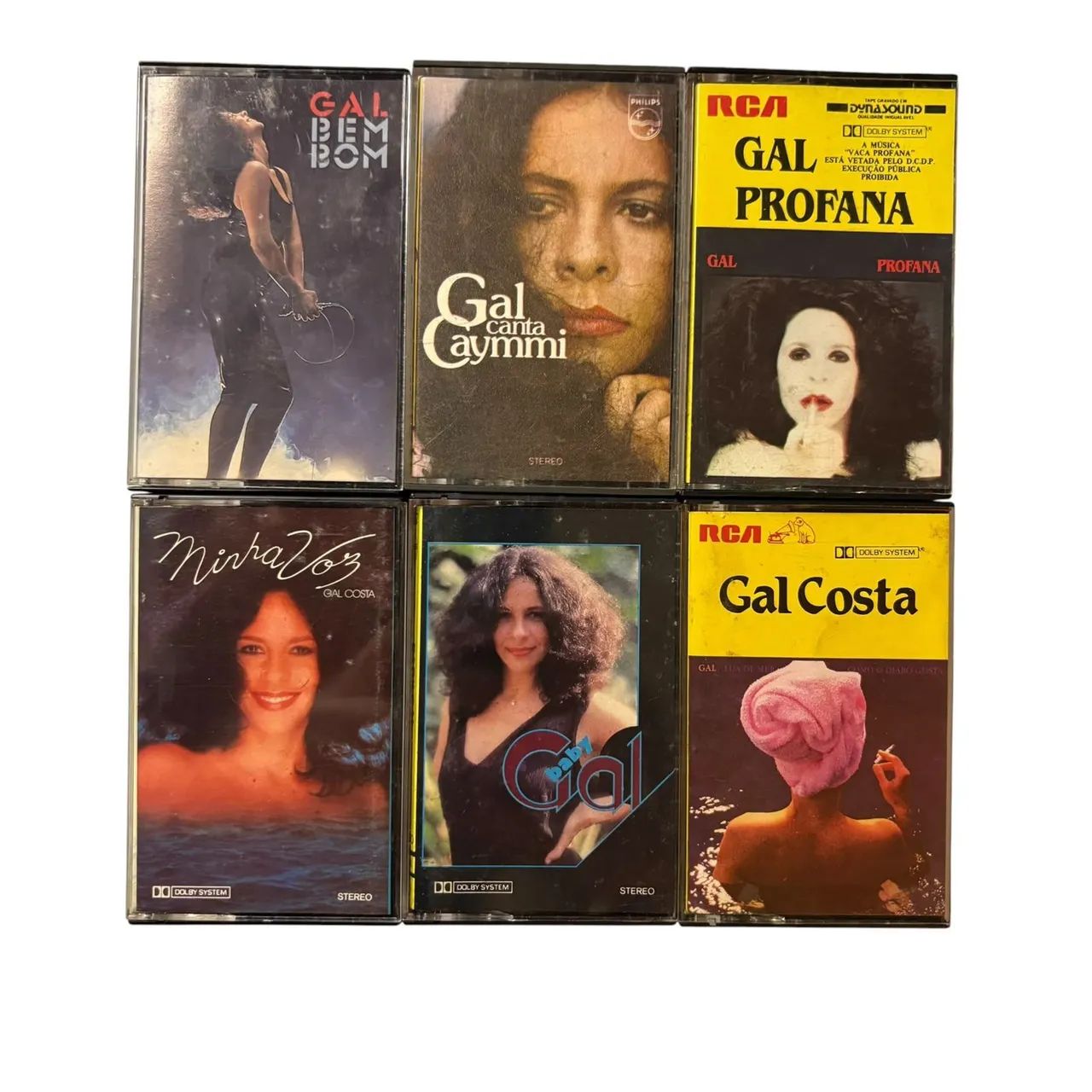 Fita k7 mpb gal costa