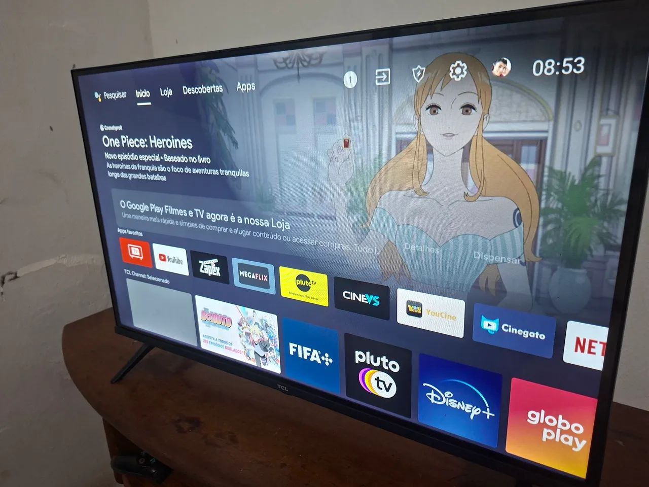 ? TV TCL 32 polegadas Smart com sistema Android TV, pronta para usar. - Foto 2