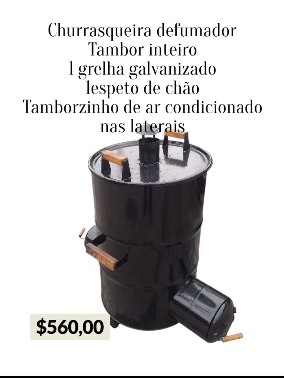 Churrasqueira defumador 