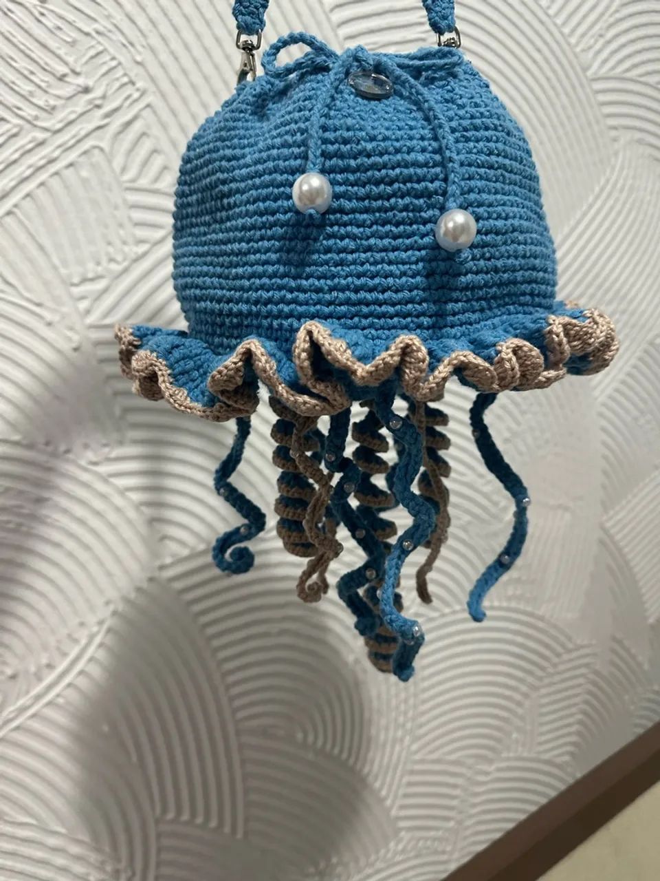 Bolsa De Crochê Água Viva  - Foto 3