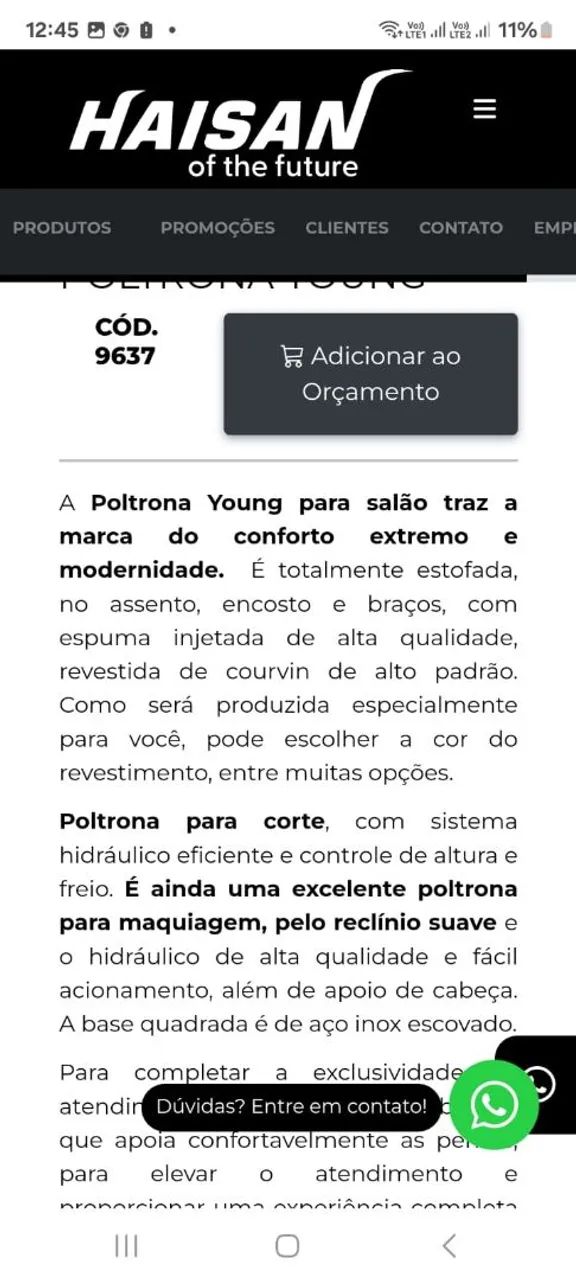 Poltrona Young Haisan - Foto 5