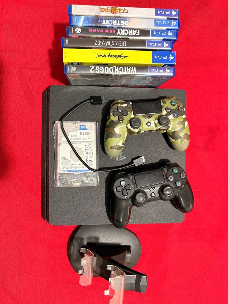 Ps4 com 2 controles - Foto 2