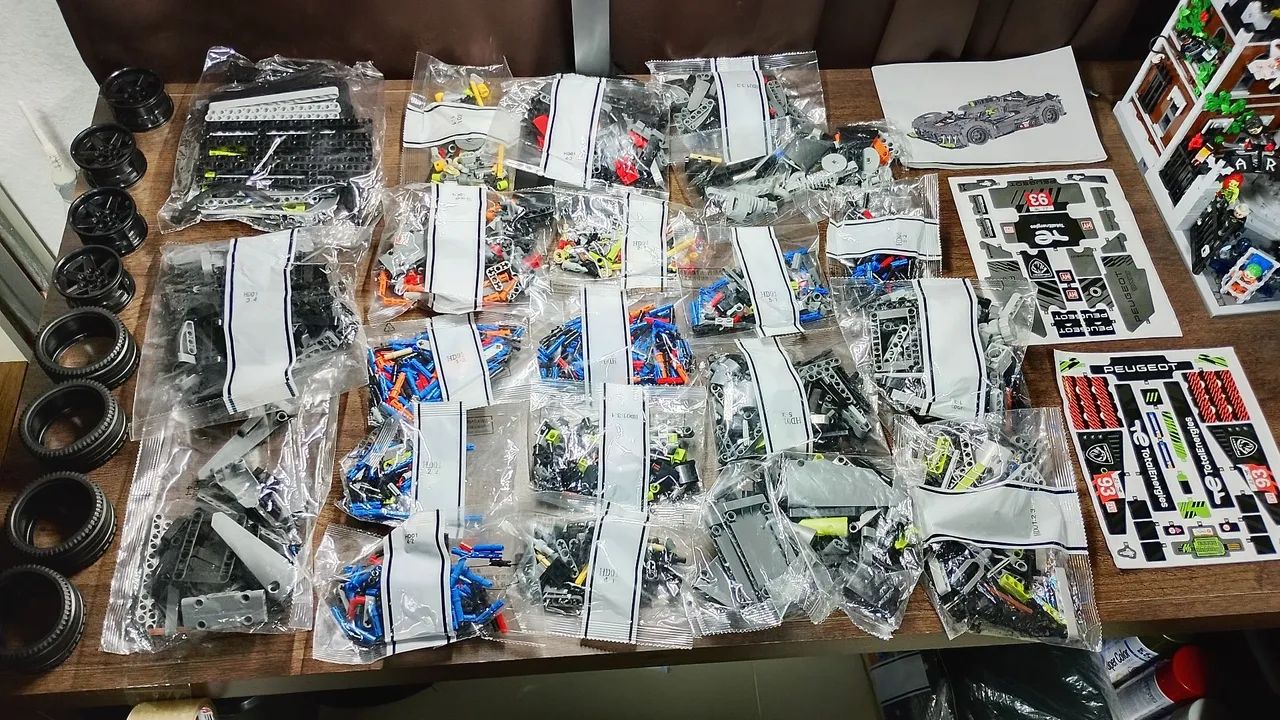 Legonérico Peugeot 9x8 le mans - Hobbies e coleções - Jardim Remo